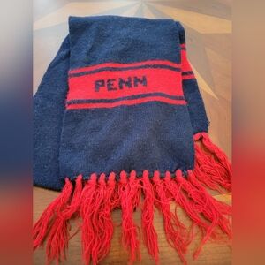Vintage UPenn Knit Scarf (unisex)